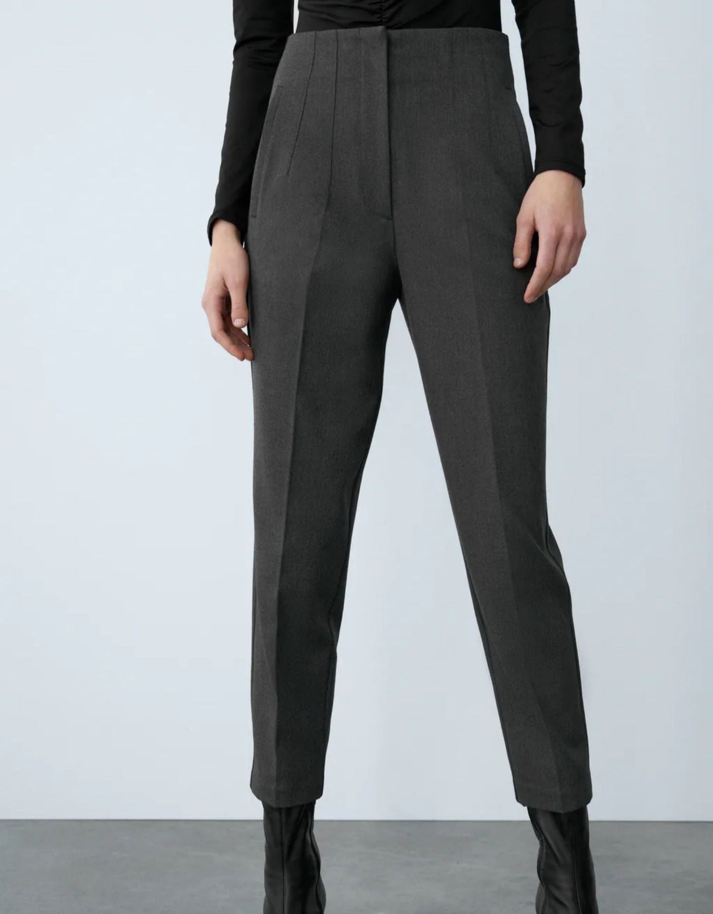 Tailored Pleat High Waist Pants(Buy 2 Free Shipping)