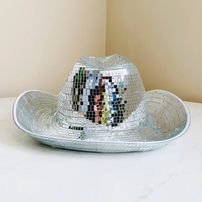 🔥Hot Sale 60% OFF🔥Disco Ball Cowboy Hat