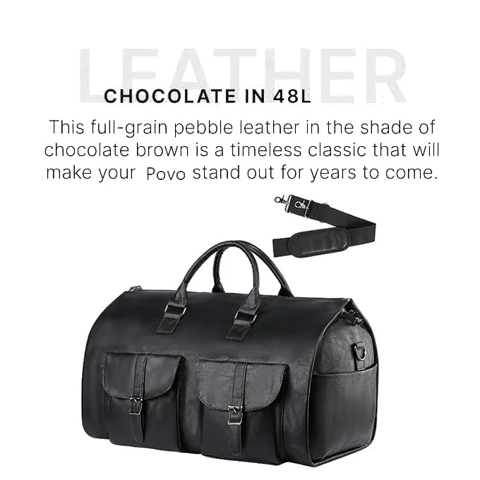 THE CONVERTIBLE DUFFLE GARMENT LUGGAGE