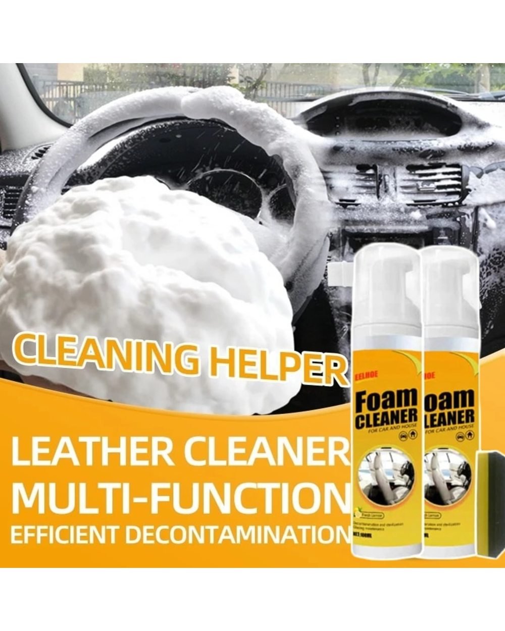 🔥2024New Year Sale - Car Magic Foam Cleaner