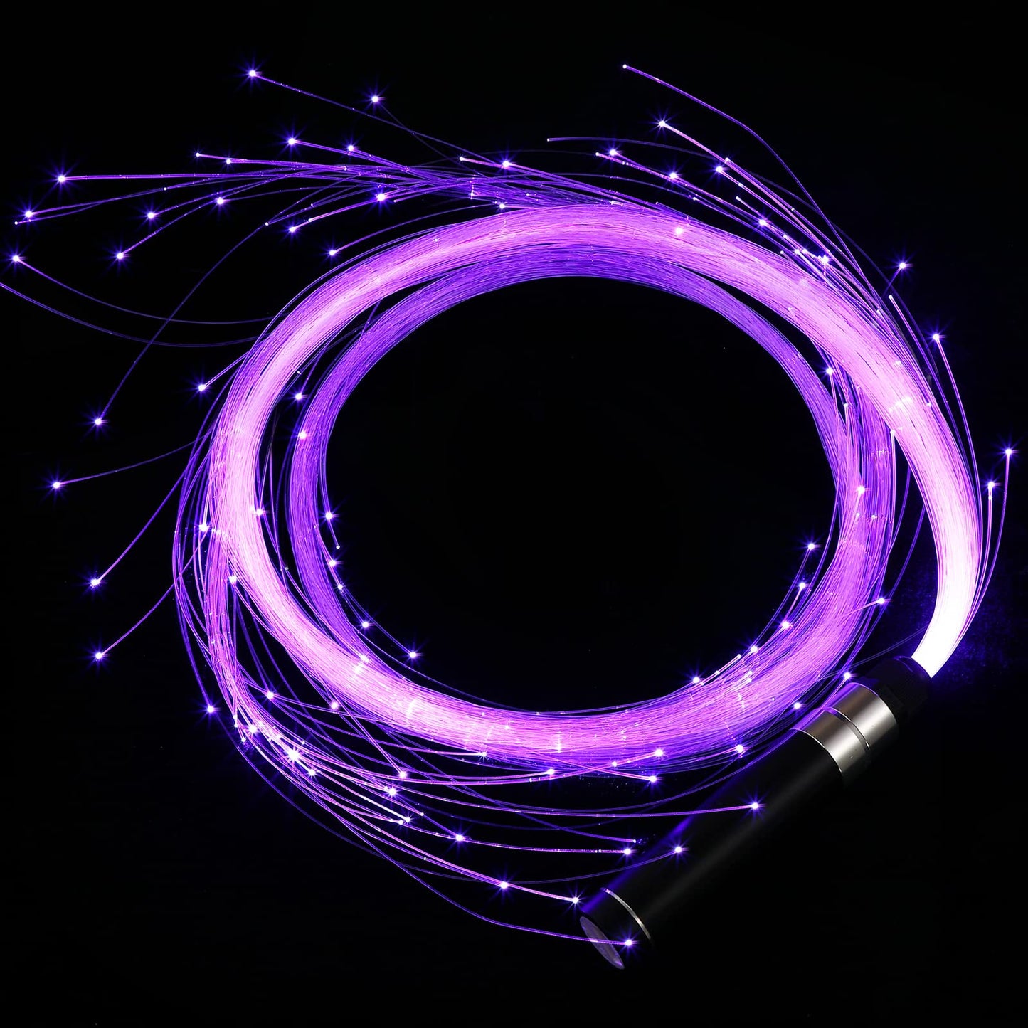 LED rechargeable light whip