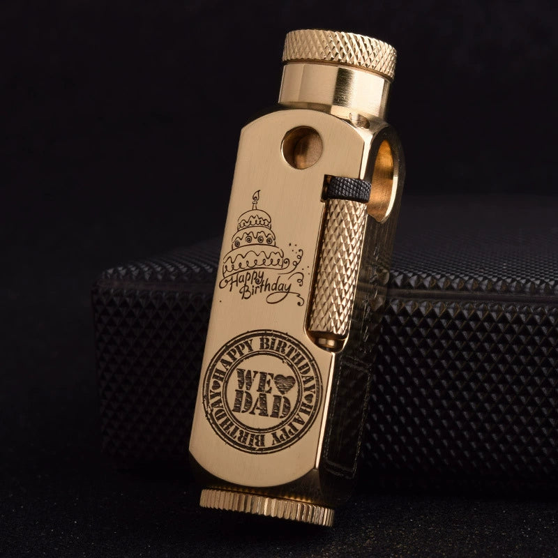 Vintage Brass Kerosene Lighter