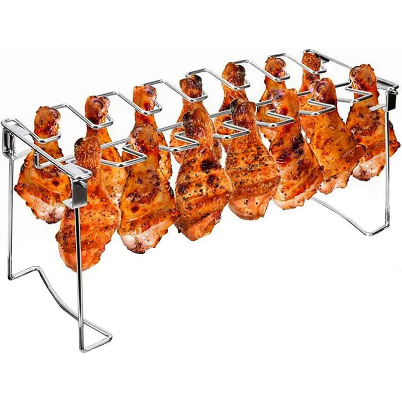 50% Off – Stainless Steel Chicken Leg Rack