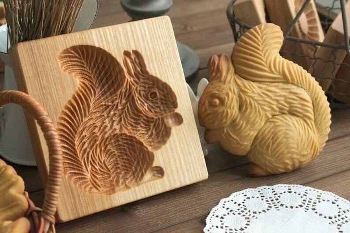 (🎁Early Christmas Limited Sale🎁) Wood Grain Cookie Mould - Cookie Embossing Mould