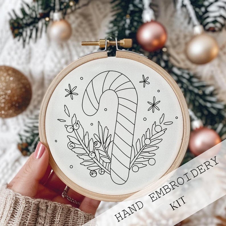 Christmas Embroidery KIT