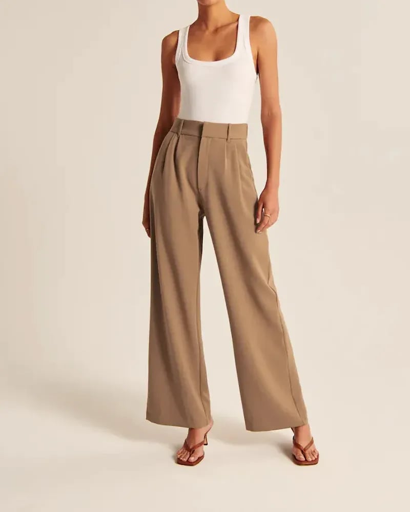 🔥Icy Lightweight Tailored Wide Leg Pants🎉BUY 2 GET EXTRA 10% OFF & FREE SHIPPING NOW!!!