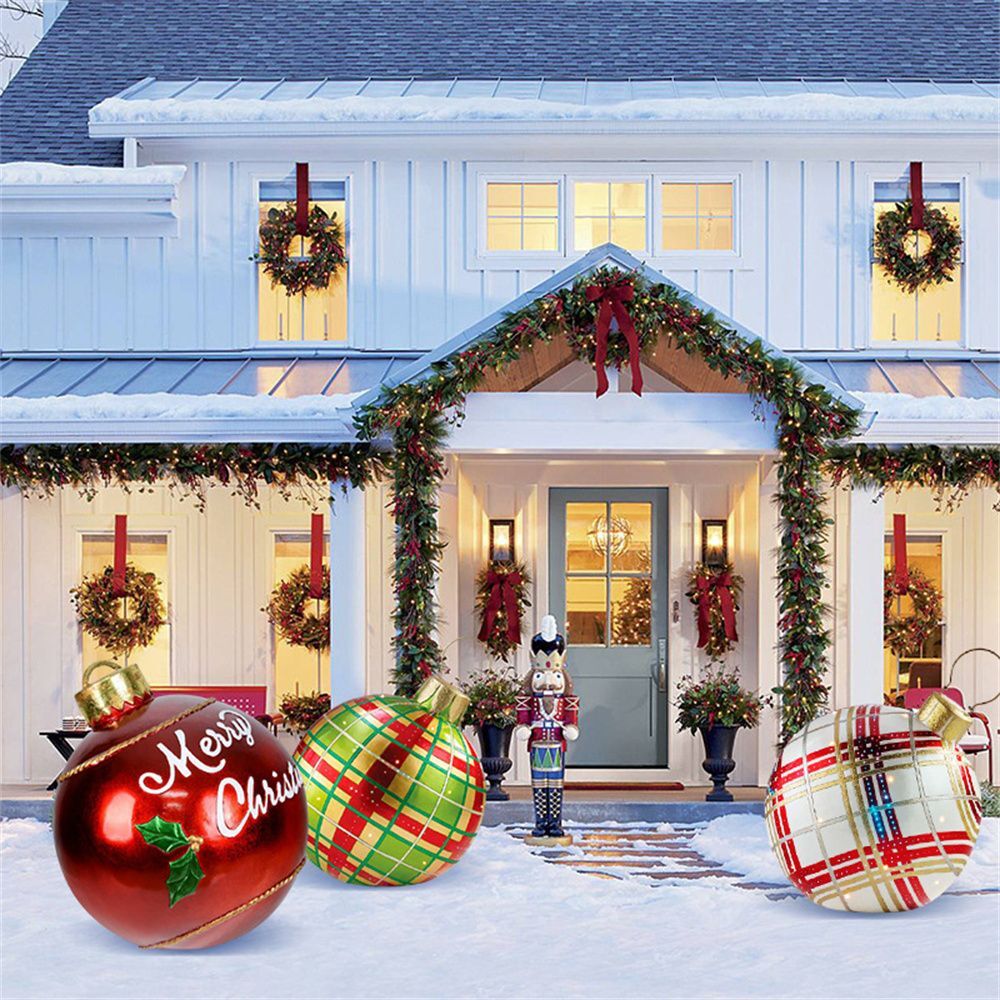 🎉Outdoor Christmas PVC inflatable Decorated Ball