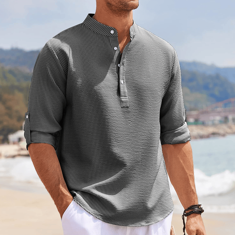 🎁Men's Casual Cotton Shirt  Ultimate Comfort and Style🔥-BUY 2 FREE SHIPPING