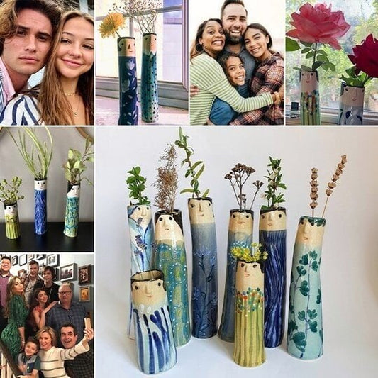 🎁Promotion -49% OFF 🎁 - Spring Family Bud Vases