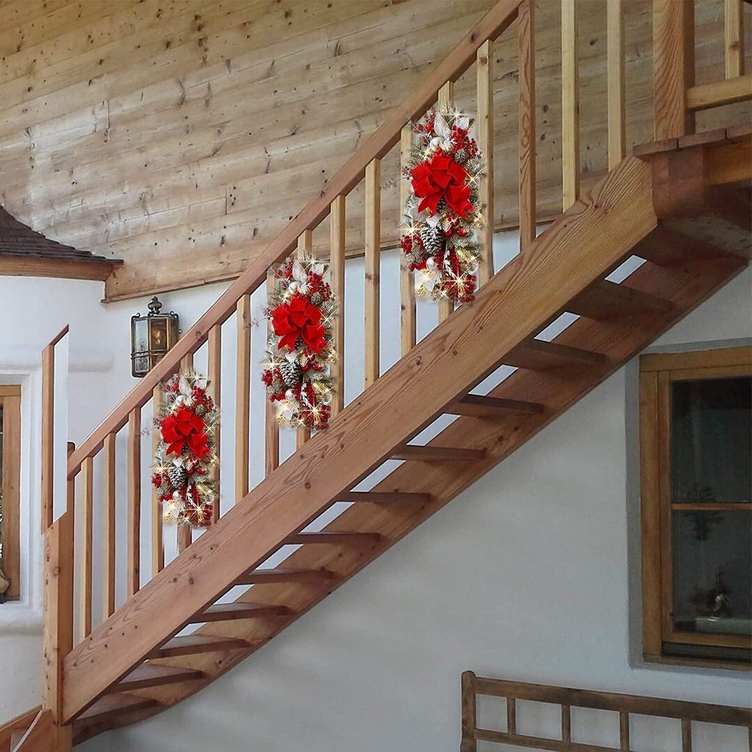 Staircase Decoration Christmas Lights Garland-BUY 2 FREE SHIPPING