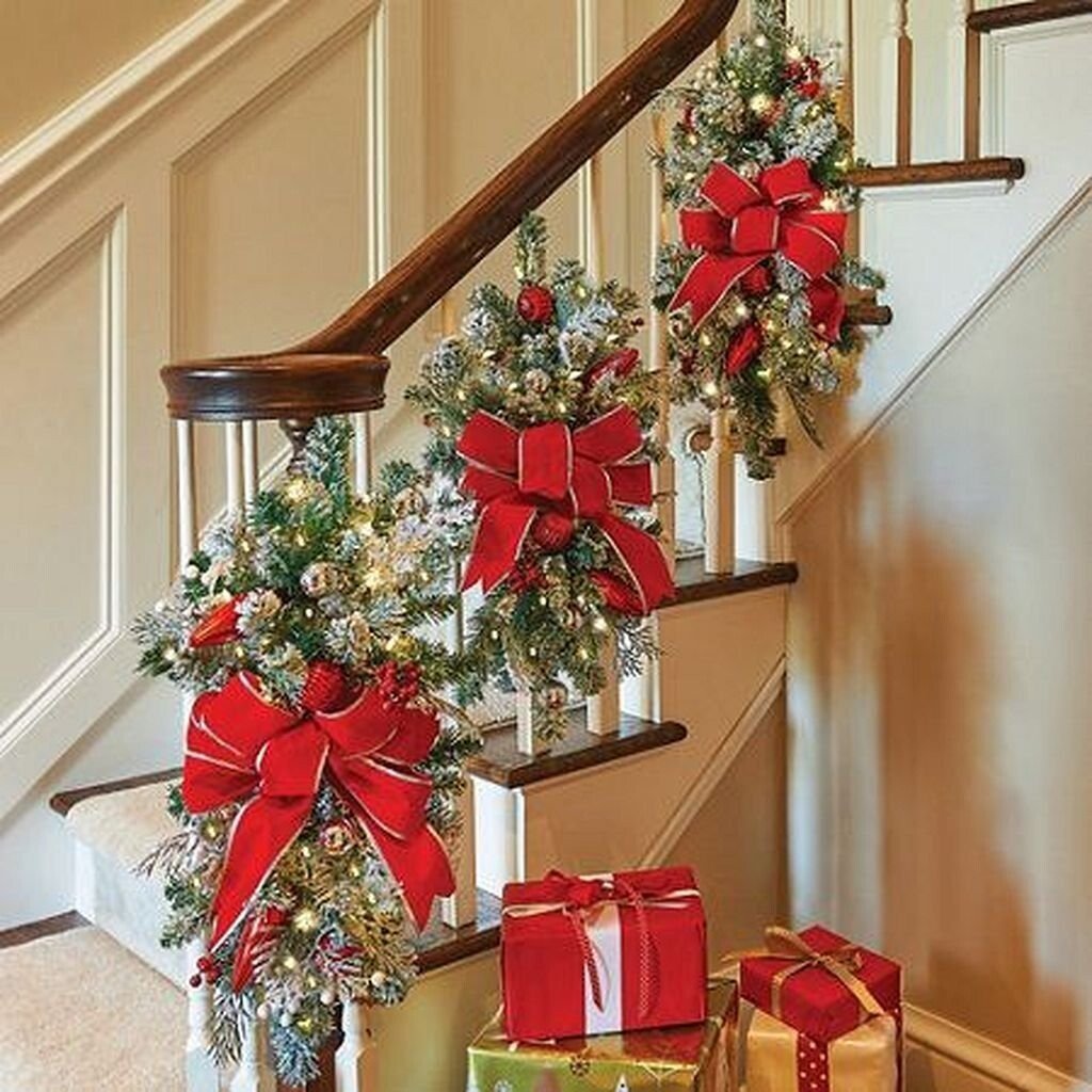 Staircase Decoration Christmas Lights Garland-BUY 2 FREE SHIPPING