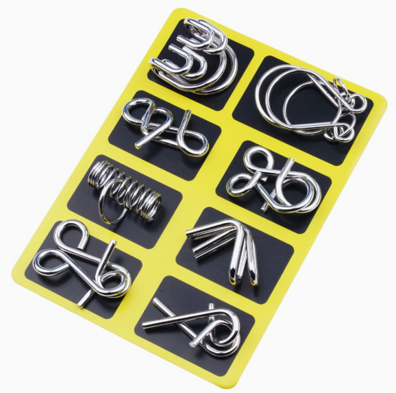 The Best Gift🎁 Metal Montessori Puzzle Solving