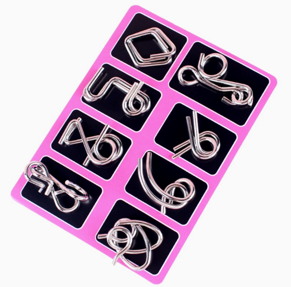 The Best Gift🎁 Metal Montessori Puzzle Solving