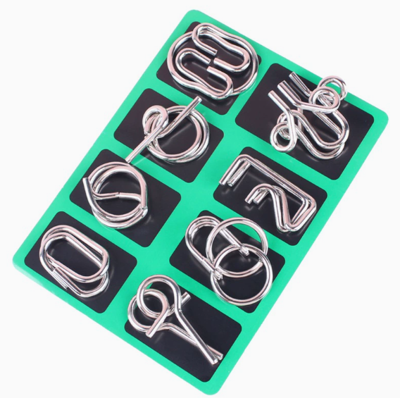 The Best Gift🎁 Metal Montessori Puzzle Solving
