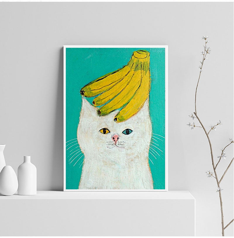 Cats Doing Things - Cat Artwork