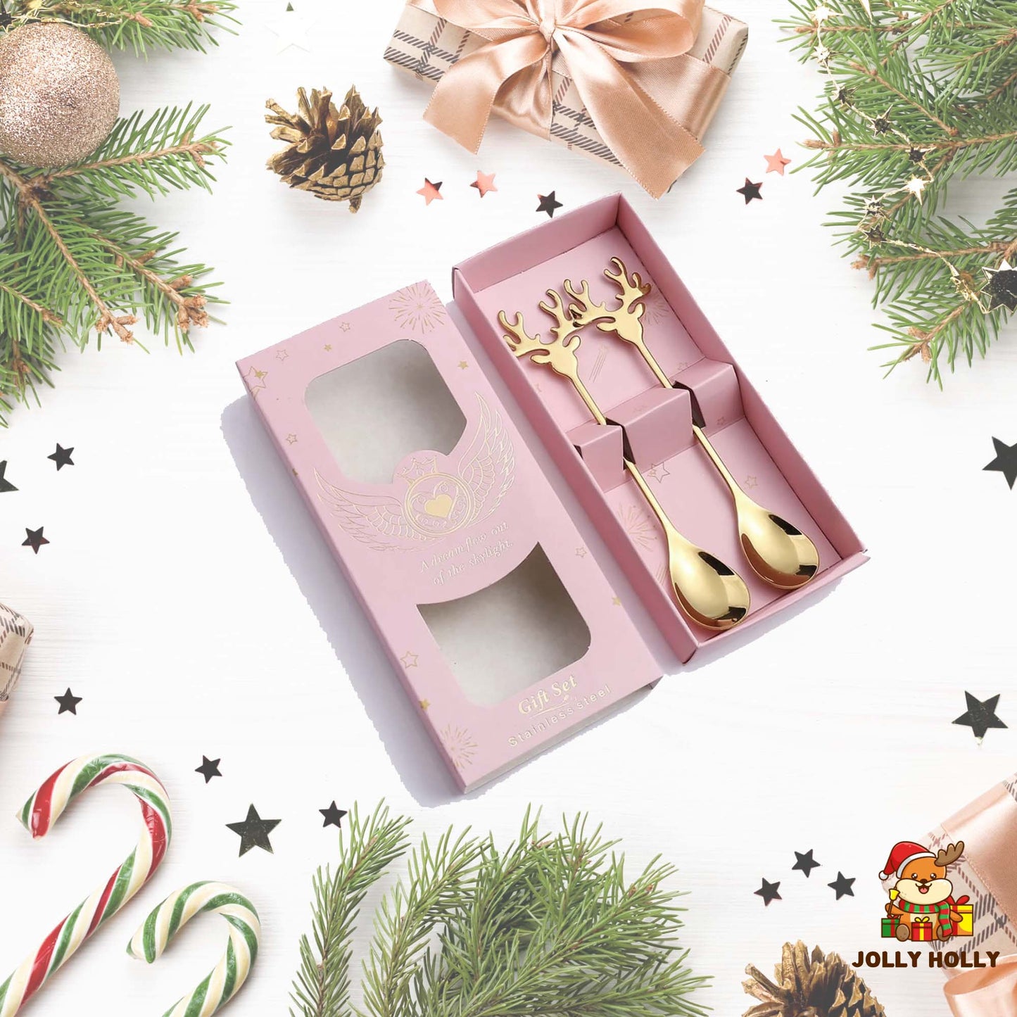 🎄Christmas Promotion 🔥 Christmas Cutlery Set🍴🥄