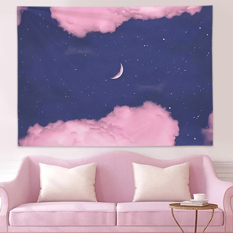 Pink Wall Tapestry