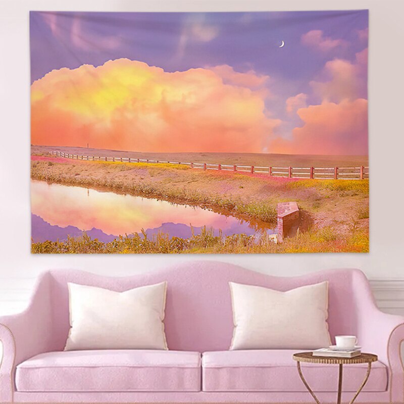 Pink Wall Tapestry