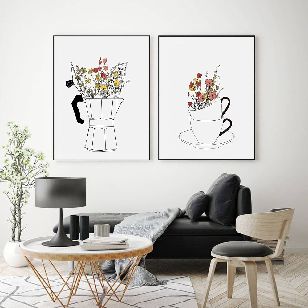 Coffee Lover - Coffee Canvas Wall Art