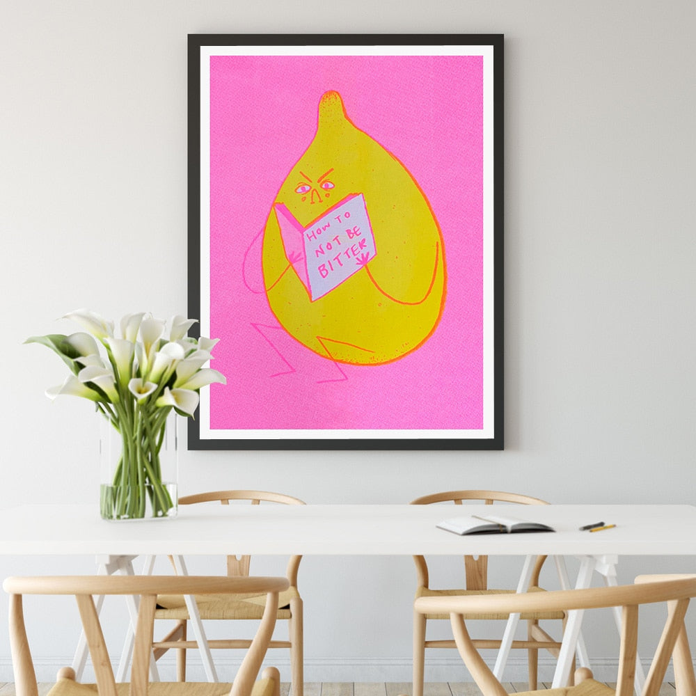 How To Not Be Bitter Lemon Poster