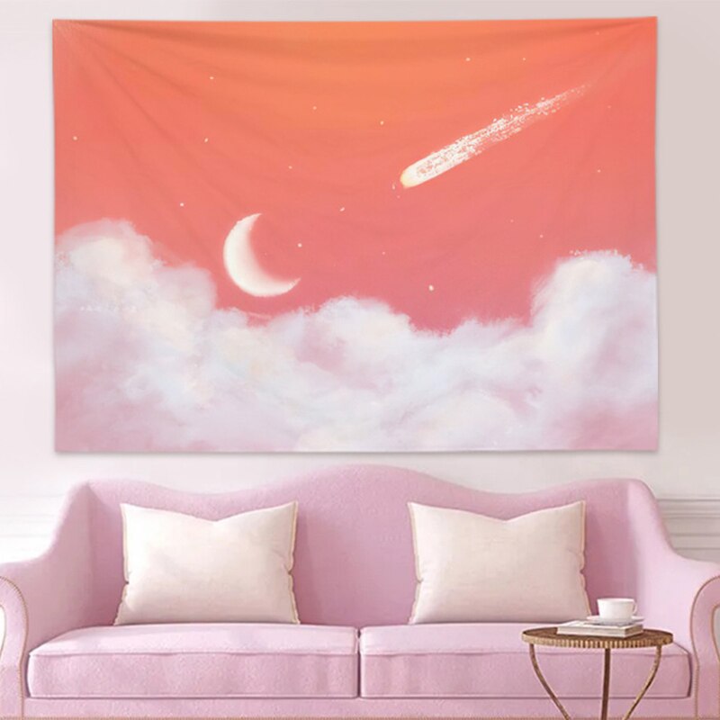 Pink Wall Tapestry