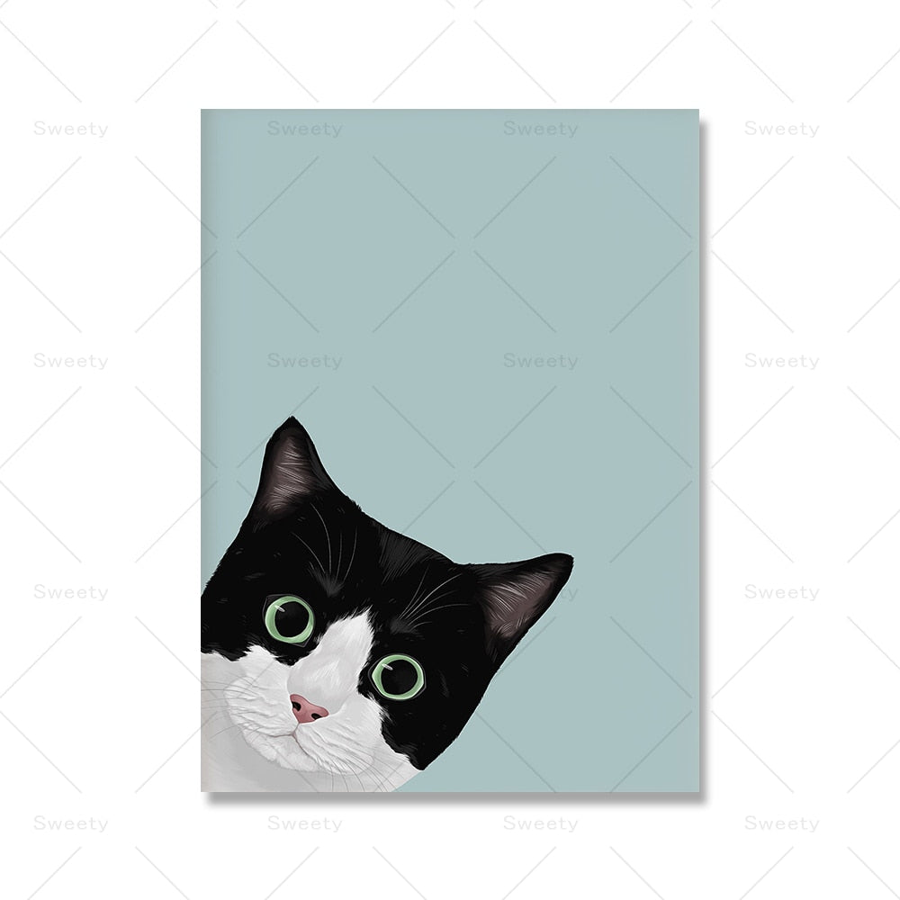 Chill Funny Cat Canvas