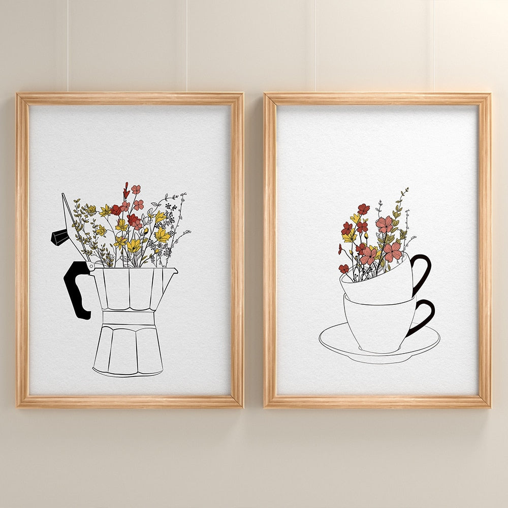 Coffee Lover - Coffee Canvas Wall Art