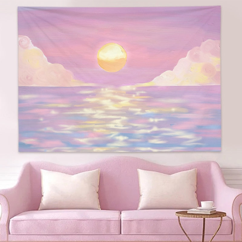 Pink Wall Tapestry