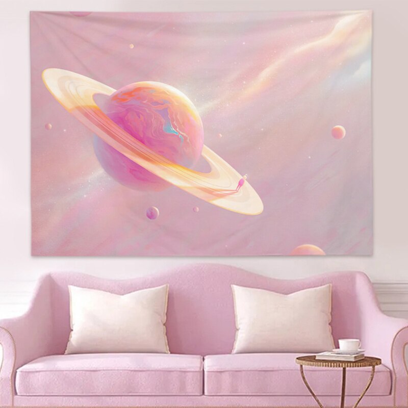 Pink Wall Tapestry