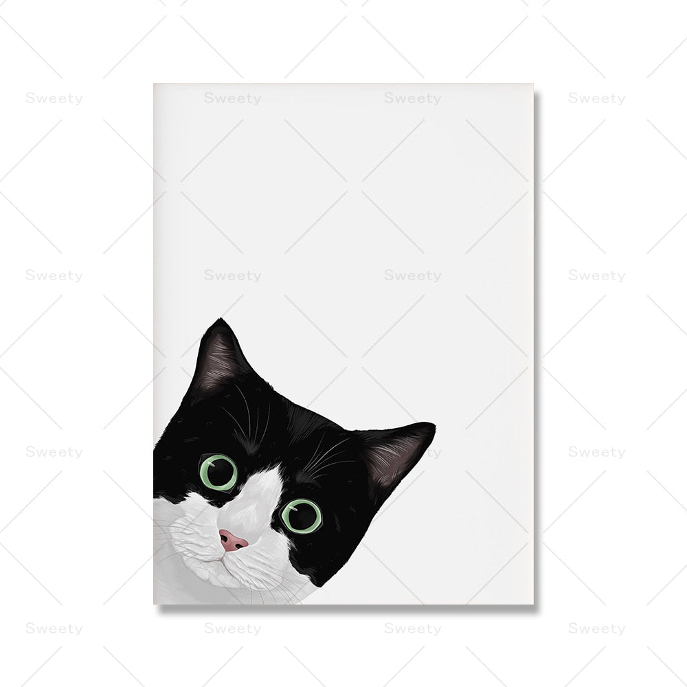 Chill Funny Cat Canvas