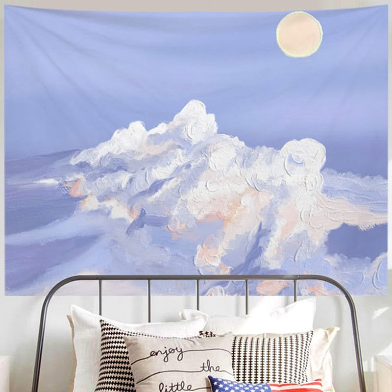 Stunning Oil Painting Scenery Tapestry