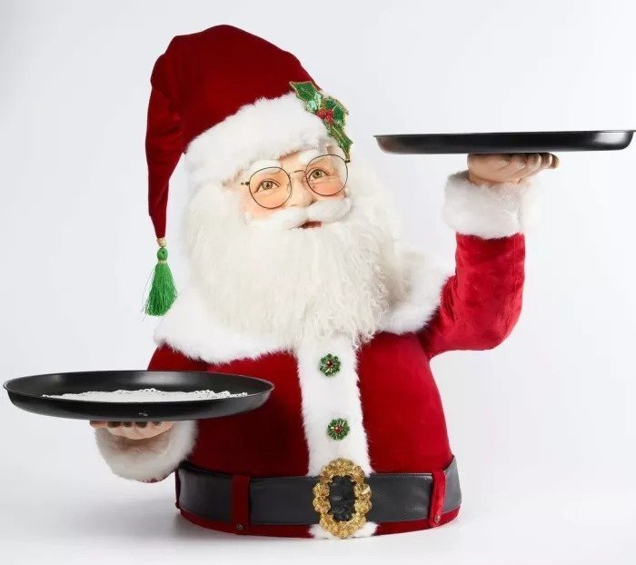 🎅Santa Holdings Tray Figurine