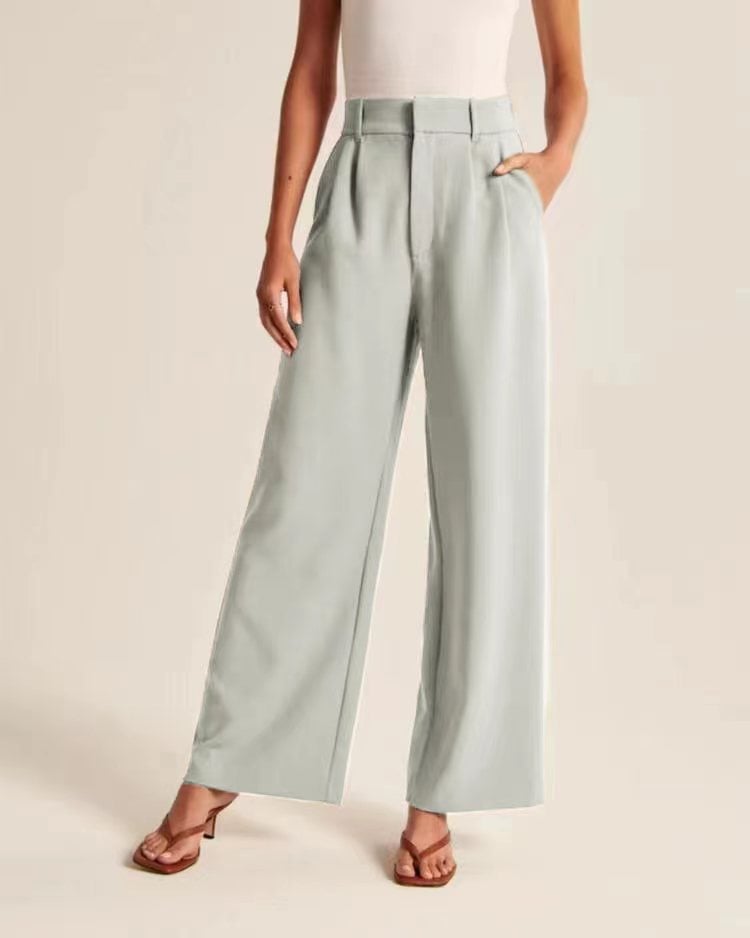 🔥Icy Lightweight Tailored Wide Leg Pants🎉BUY 2 GET EXTRA 10% OFF & FREE SHIPPING NOW!!!