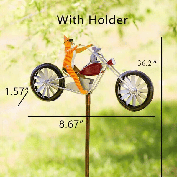 [Last Day 49% OFF] Vintage Bicycle Metal Wind Spinner