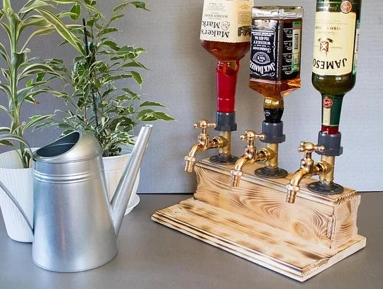 💥PROMOTION 49%OFF💥Liquor Alcohol Whiskey wood Dispenser