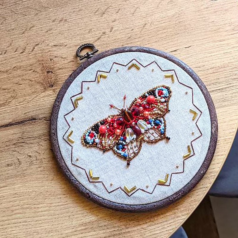 Insect Bead Embroidery DIY Craft Kit