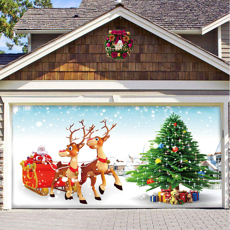 🎁Christmas car door decoration