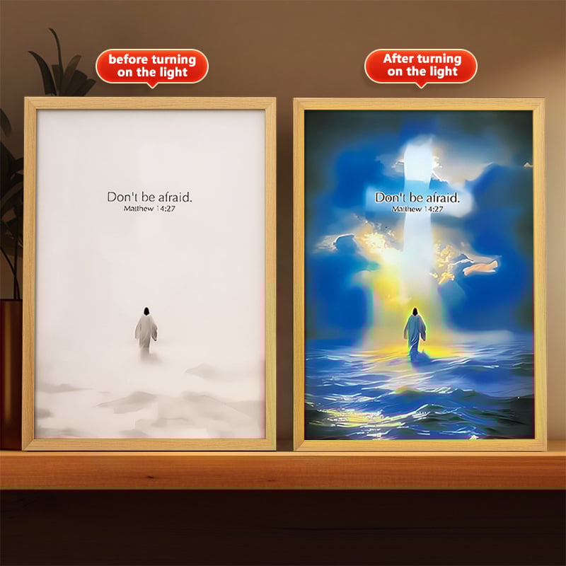 The Jesus Lamp( LED Painting Inspiring Jesus Painting Decorative Lights)