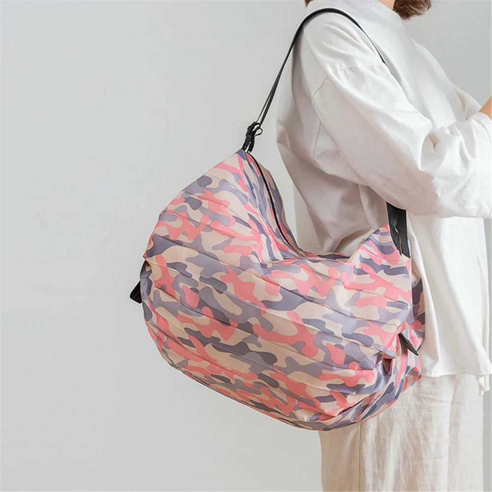 🌸Foldable Travel One-shoulder Portable Shopping Bag🌸