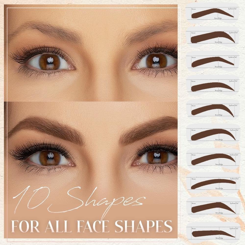 🔥Perfect Brows Stencil & Stamp Kit