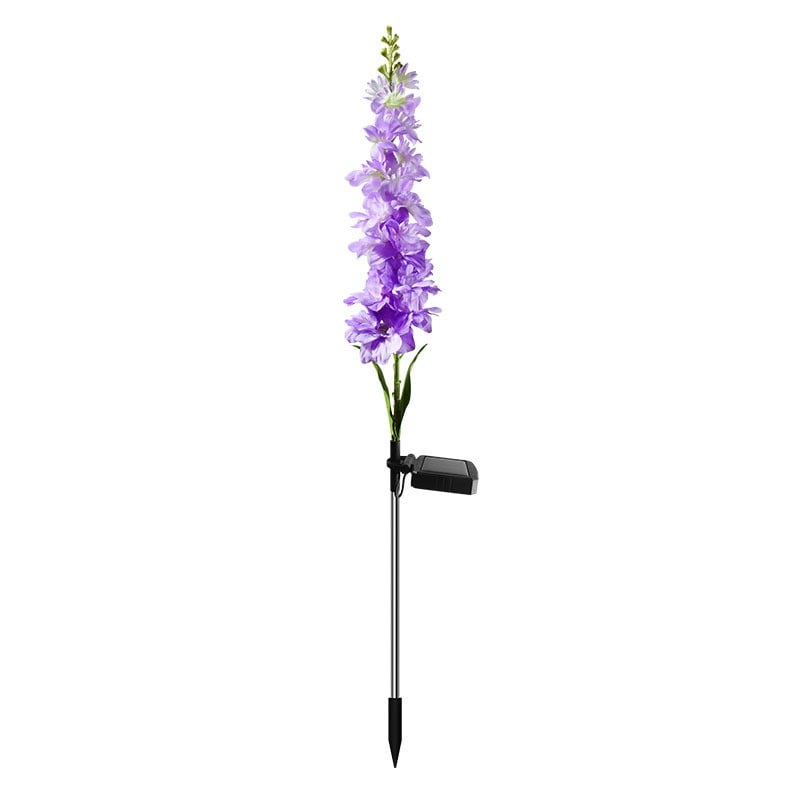 Outdoor Solar Violet Flower Lights