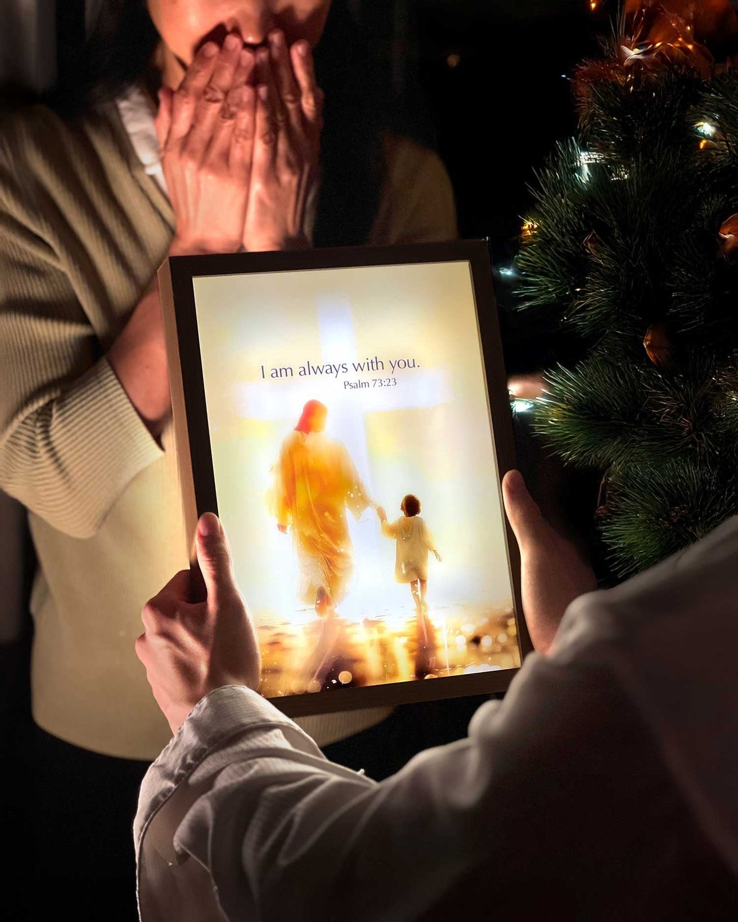 The Jesus Lamp( LED Painting Inspiring Jesus Painting Decorative Lights)