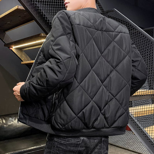 KNIGHT QUILTED BOMBER JACKET (BUY 2 FREE SHIPPING)