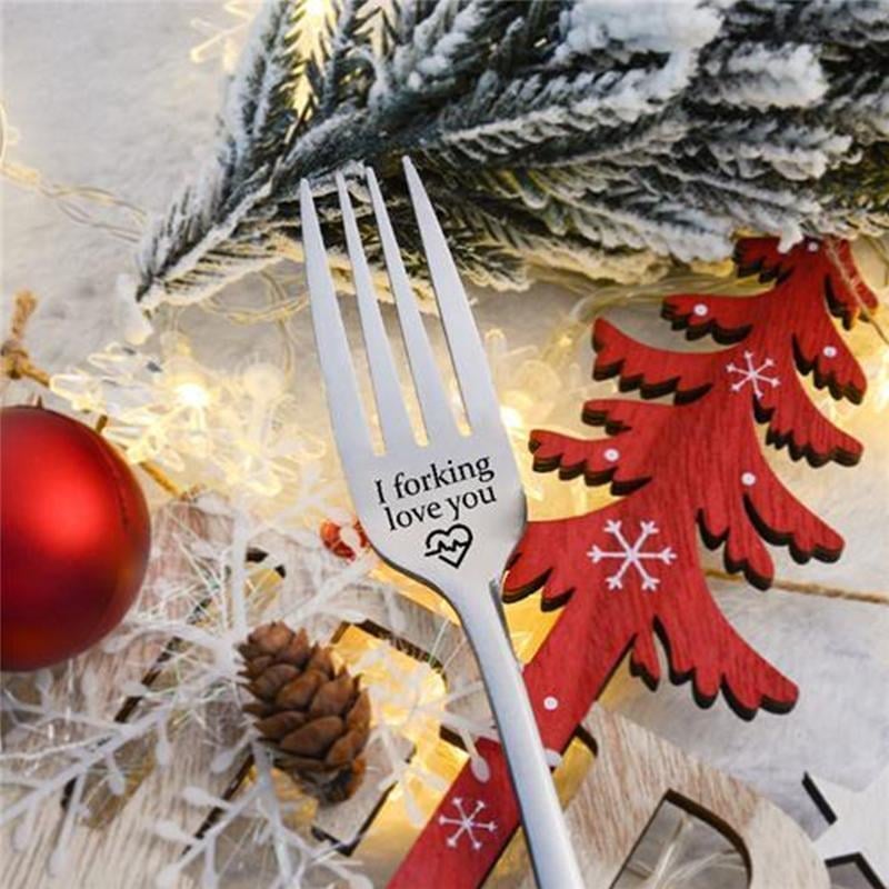 🎁Christmas Sale-Engraved Fork-Best Funny Gift For Loved One