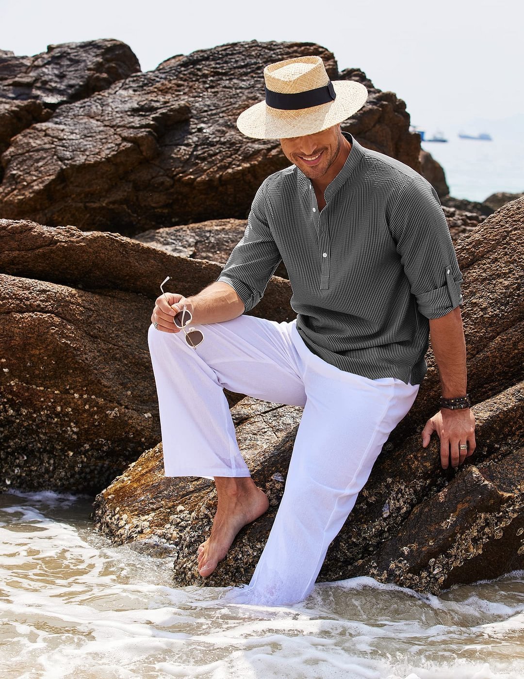 🎁Men's Casual Cotton Shirt  Ultimate Comfort and Style🔥-BUY 2 FREE SHIPPING