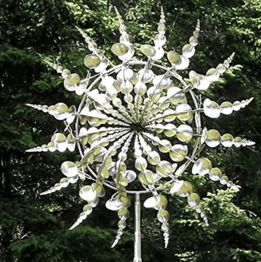 🎁Very popular garden decoration gifts - GARDEN MAGIC METAL KINETIC WINDMILL❤️