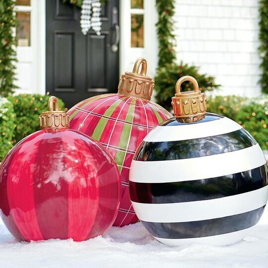 Outdoor Christmas PVC inflatable Decorated Ball🎉Christmas pre-sale 50% off