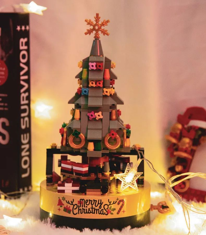 🎄Early Christmas Sales 49% OFF—— Christmas tree brick music box🎵