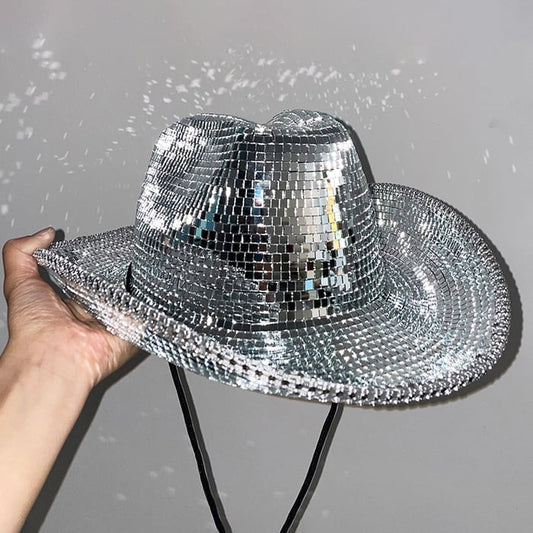 🔥Hot Sale 60% OFF🔥Disco Ball Cowboy Hat