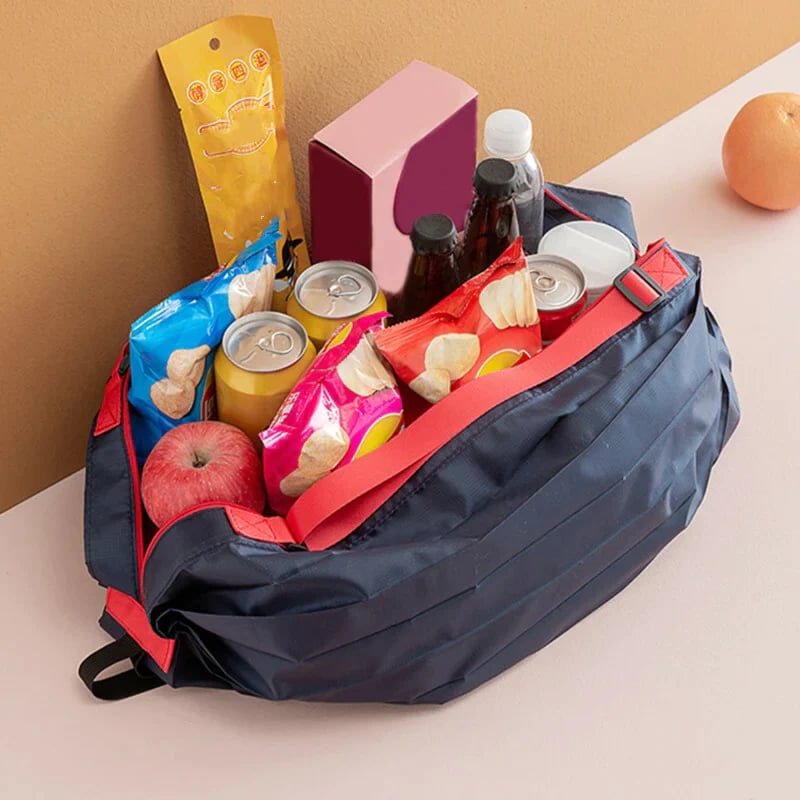 🌸Foldable Travel One-shoulder Portable Shopping Bag🌸